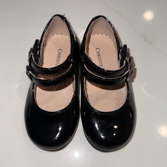 Toddler Black Patent Dress Shoes - Picture 3 of 7
